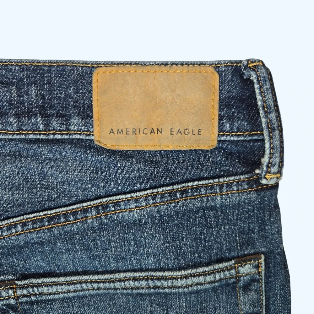 American Eagle Mens Original Straight Flex Jeans 31x32 (Fits 30